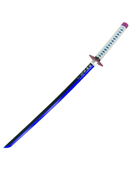 Katana in bambù LED Tomioka Giyuu,...
