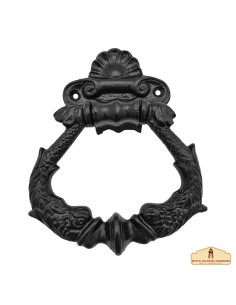 Aldaba medieval in ferro stile antico modello anello