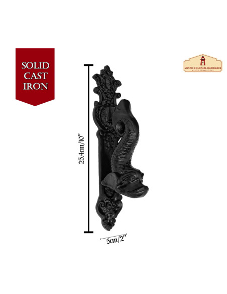 Battente medievale in ferro stile...