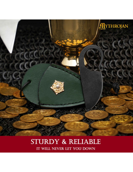 Coltello celtico forgiato a mano con...