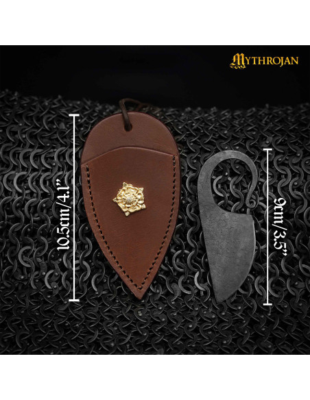 Coltello celtico forgiato a mano con...