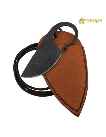 Coltello celtico forgiato a mano con...