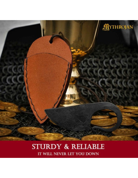 Coltello celtico forgiato a mano con...