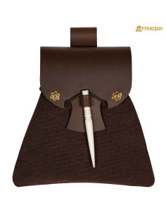 Borsa medievale da appendere modello fantasia, vari colori