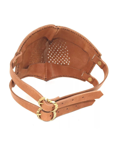 Maschera facciale in pelle per...