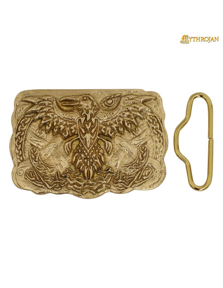 Fibbia vichinga in ottone per cinture...