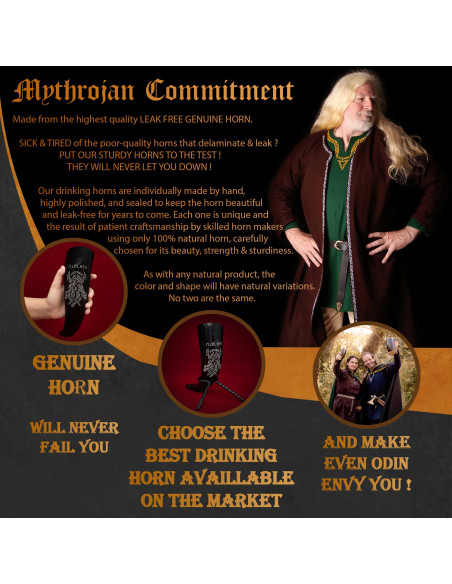 Cornetto vichingo per bere modello...