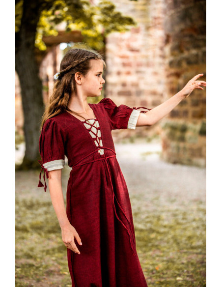 Abito medievale estivo per ragazze Abito medievale estivo per ragazze