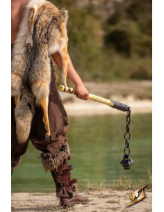 Manico per mazza Lumberlash LARP e Cosplay 2