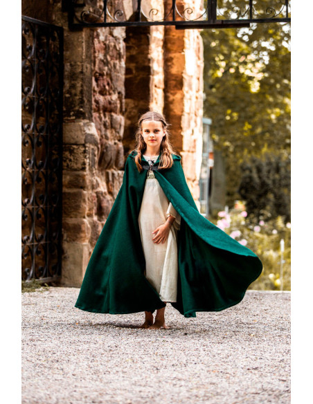 Capa medieval infantile lunga modello...