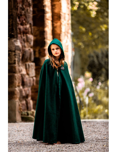 Capa medieval infantile lunga modello...