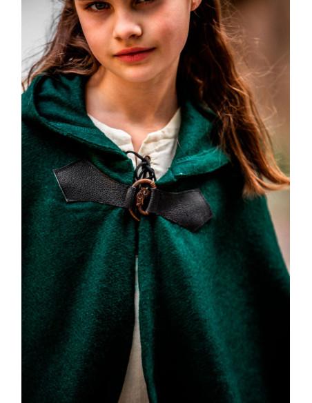 Capa medieval infantile lunga modello...