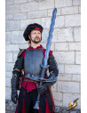 Mandoble stile fiammeggiante Landsknecht Larp e Cosplay (150 cm.)