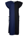 Tabardo medieval modello Gilbert, colore blu-nero