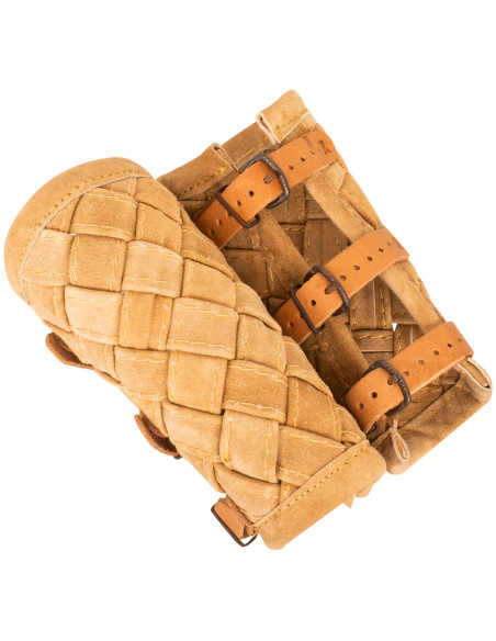 Bracciali medievali in cuoio modello...