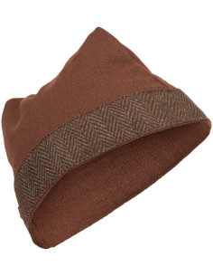 Cappello medieval in cotone modello Toki, colore marrone... 2