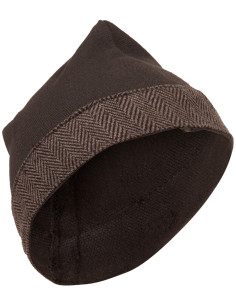 Cappello medieval in cotone modello Toki, colore marrone... 2