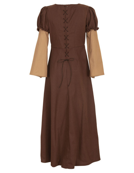 Abito medieval lungo modello Loreley,...