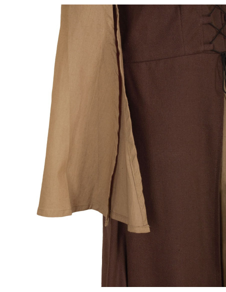 Abito medieval lungo modello Loreley,...