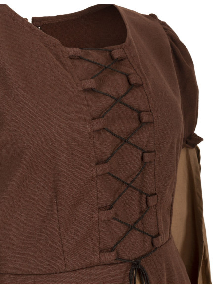 Abito medieval lungo modello Loreley,...