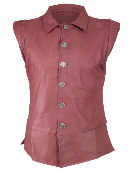 Jubón medieval in pelle modello...