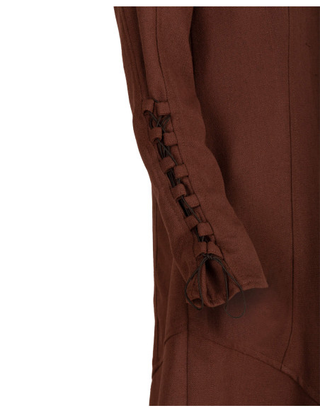 Tunika medievale lunga in cotone...