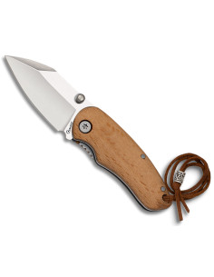 Coltello da campo marca Albainox manico in legno (13 cm)