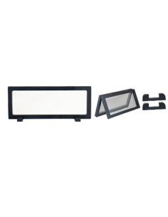 Espositore per coltelli colore nero (9 x 23 cm.)