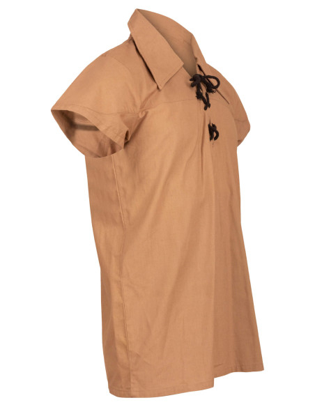 Camicia medieval in cotone a maniche...