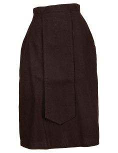 Gonna medieval in cotone modello Antaris, colore nero