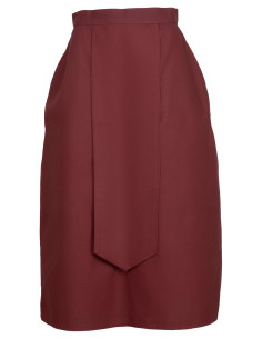 Gonna medievale in cotone modello Antaris, colore bordeaux