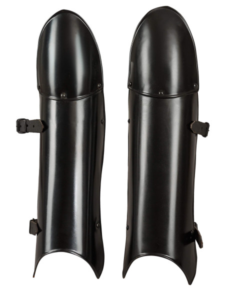 Grebas medievali in acciaio annerito...