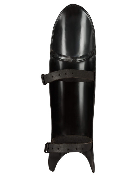 Grebas medievali in acciaio annerito...