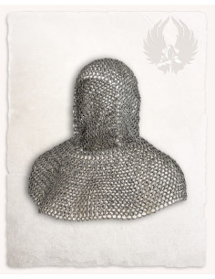 Verdugo cotta di maglia alluminio anello piatto rivettato