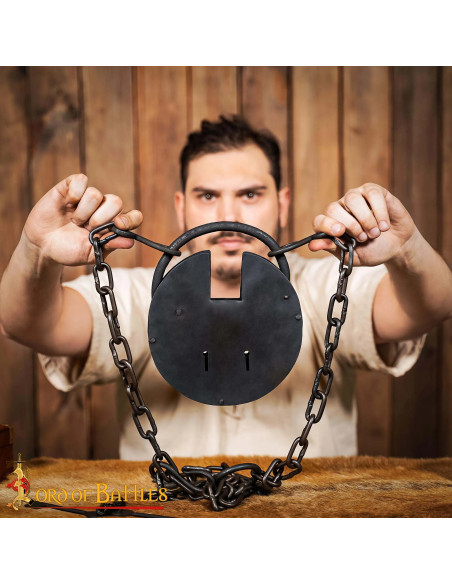 Lucchetto in ferro forgiato a mano...