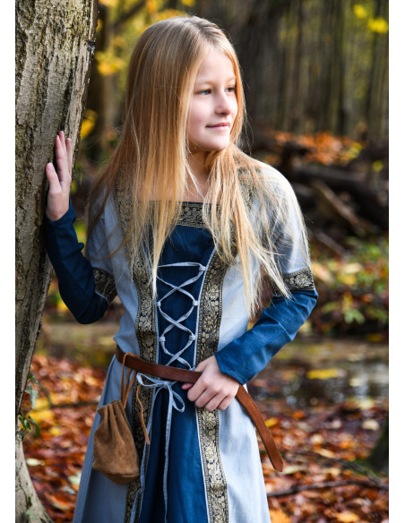 Vestito Medieval bambina Leonor a...