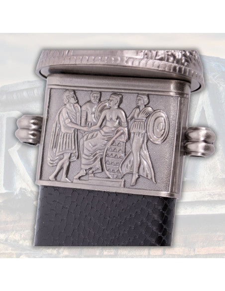 Spada romana Gladius con fodero nero...