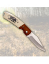 Coltello marca Third manico decorato Cinghiale (19,2 cm)
