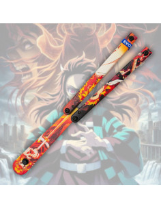 Coltello per pratiche Rengoku Kimetsu No Yaiba