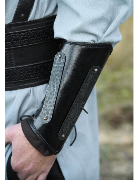 Bracciale medievale in cuoio modello...