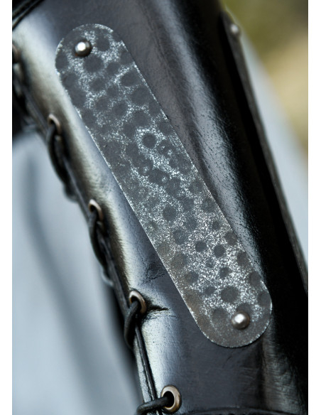 Bracciale medievale in cuoio modello...