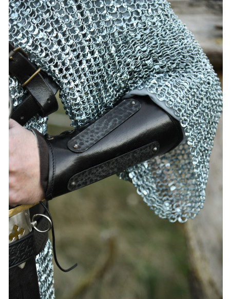 Bracciale medievale in cuoio modello...