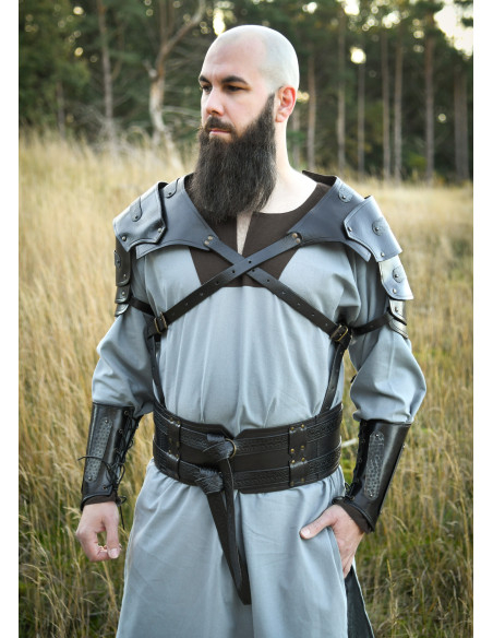 Cintura medieval doppia in cuoio...