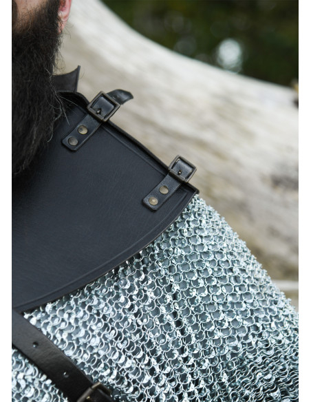 Gorjal medieval in pelle modello...