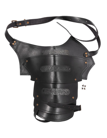 Spalliera medievale in pelle modello...