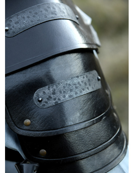 Spalliera medievale in pelle modello...