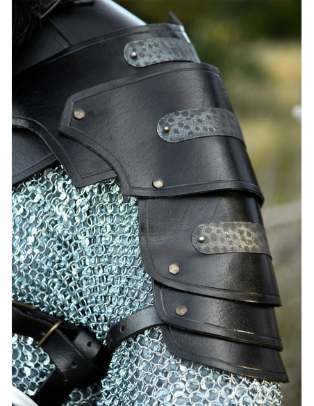 Spalliera medievale in pelle modello...