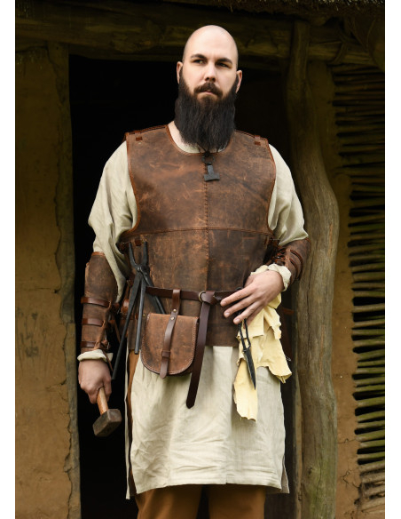 Borsa medievale in pelle modello...