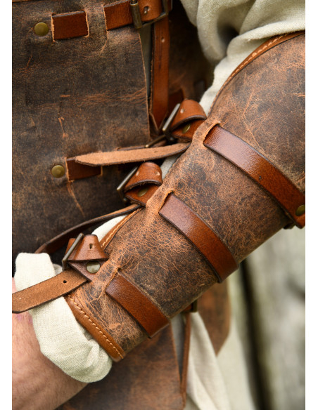 Bracciale medievale in pelle modello...