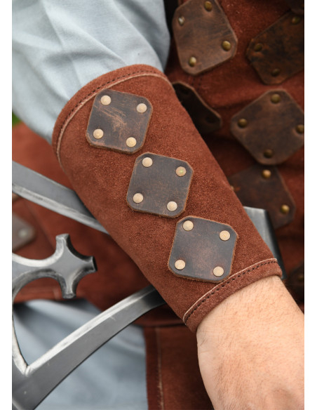 Bracciale medievale in pelle modello...